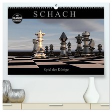 SCHACH - Spiel der Könige (hochwertiger Premium Wandkalender 2026 DIN A2...