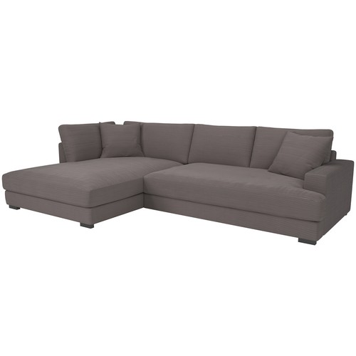 Polsterecke ash cord - ash,