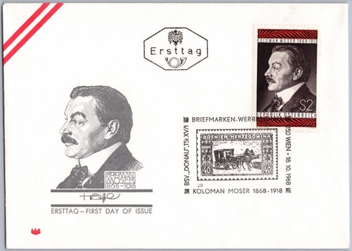österreich fdc wien 1968 - Österreich,
