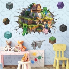 3D Minecraft Run Away