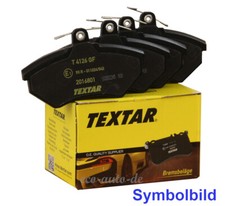 SONDERPREIS: TEXTAR Bremsbeläge VA für FIAT DUCATO