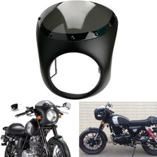7" Motorrad Scheinwerfer Verkleidung Lampenmaske Universal Für Harley Honda Cafe