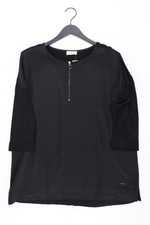 ⭐ Triangle by s.Oliver Comfort Bluse für Damen Gr. 46, XL 3/4 Ärmel schwarz ⭐