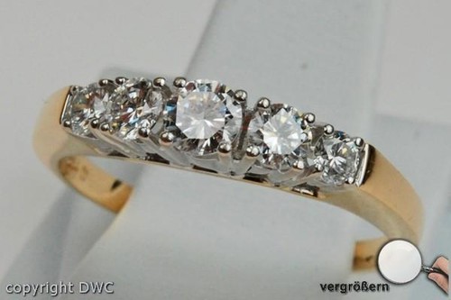Ring mit brillant - ring,