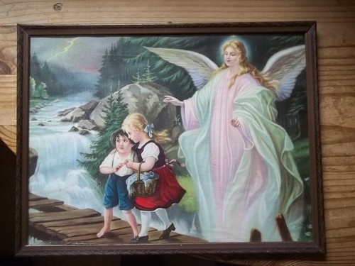 Schutzengel bild mit - schutzengel, zwei