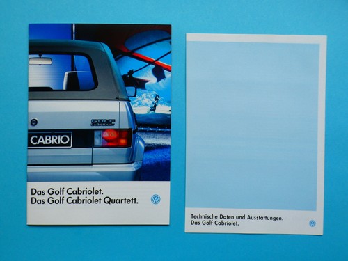 Prospekt katalog vw golf - -,