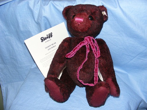 Steiff anuschka bordeaux - steiff,