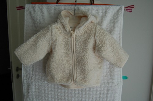 Jacke aus teddyfleece - -,