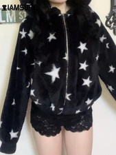 Jacke Plüsch Teddy Damen