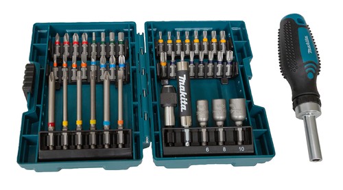 Makita bit und ratschen set - bit-, ratschen-set