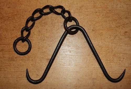 Haken antik schmiede - haken,