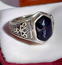 * Schöner Damenring  * Onyx *