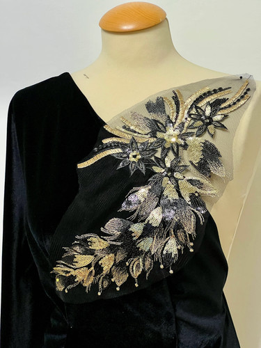 Floral spitze - floral, 3d