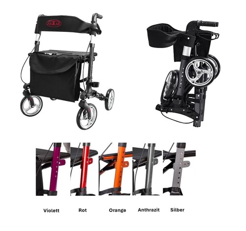 Antar rollator fach faltbar - antar, 3-fach