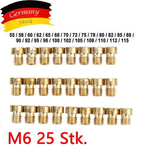 25x hauptdüse 115 für - hauptdüse, 55-115