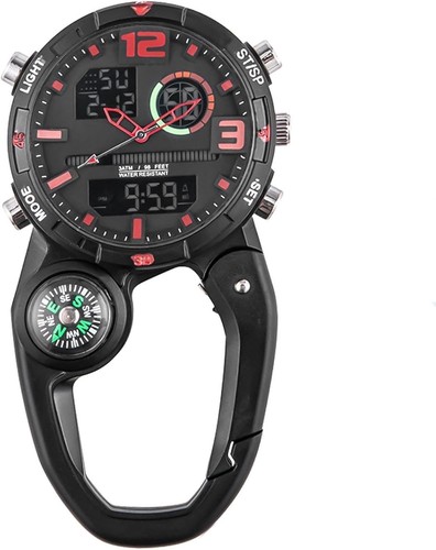 Taschenuhr mit karabiner - mit,
