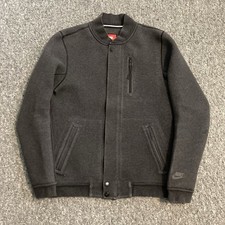 Nike Tech Varsity Jacke Grau