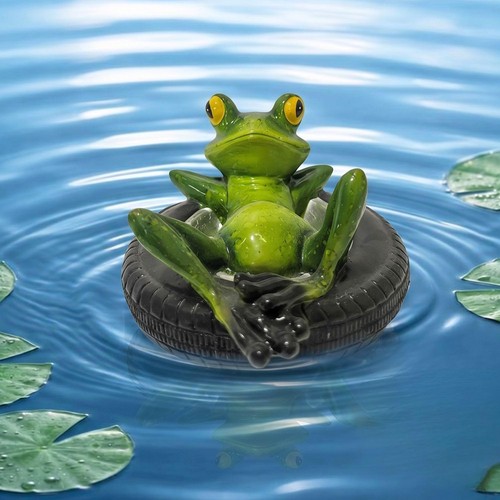 Frosch miniteich deko - frosch,