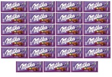 23 Tafeln Milka Traube Nuss a 90 g Milka Schokolade Traubenuss