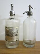 2 Soda-Flaschen Soda-Syphon