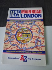 M25 Main Road Map of London