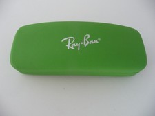 ! TOP ! grünes Ray Ban Hartschalen Brillen Etui Junior