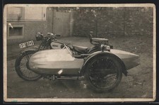 Foto-AK Motorrad Matchless T3