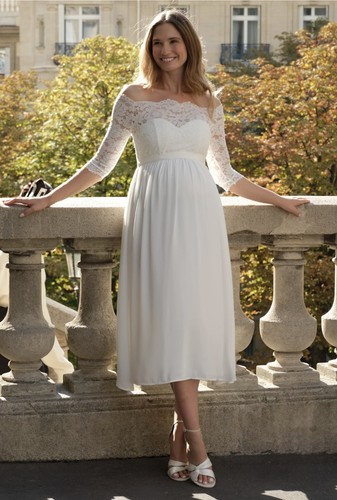 Brautkleid umstand spitze - brautkleid, gr