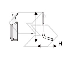 20 X Hacken Hacke Motorhacke