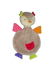 Eule Uhu Pusblu DM orange rosa