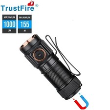 TrustFire® MT10 Mini EDC Lampe XP-L Hi 1000 lm USB-C  magnetische Endkappe 