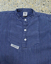 KINDER FISCHERHEMD FINKENWERDER STIL GR.68-176 SCHMAL GESTREIFT (B290)