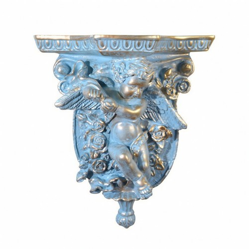 Wandkonsole mit engel - wandkonsole,