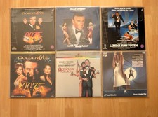 James Bond Laserdisc Sammlung Konvolut englisch deutsch 6 Filme