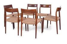 Sechs Stühle Niels O Moller