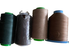 OVERLOCK *  NÄHGARN  * 4 SPULEN GEBRAUCHT * 3 x FEIN  1 x STÄRKER