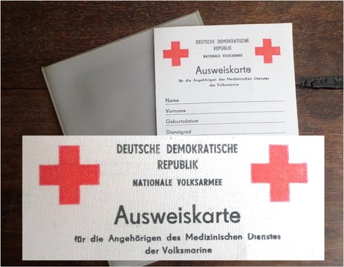 Ddr nva rotes - rotes, ausweis