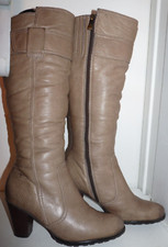 TAMARIS Tan Leather Boots