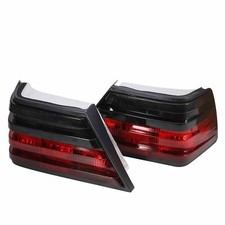 L+R Rückleuchten Rot Schwarz Für Mercedes W124 Limousine Coupe Cabrio 1985-95