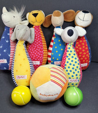 ?‍? Sigikid - Kegelspiel Baby Bowling Kinderspiel Stofftier (Ball Ersetzt)