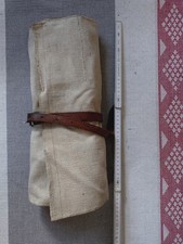 Große Leinen Werkzeugrolle Werkzeugwickel mit Werkzeug Hazet Maulschlüssel