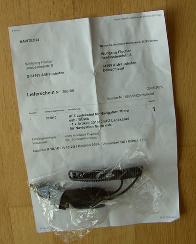 Navi kfz ladekabel micro usb - ladekabel, micro-usb