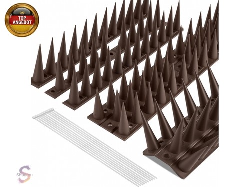 Taubenabwehr spikes kunststoff - taubenabwehr,