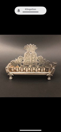 Judaica silber channukah - judaica,