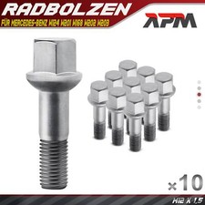 10x Radbolzen Radschraube M12 x 1,5 für Mercedes-Benz W202 W203 W124 W201 W168