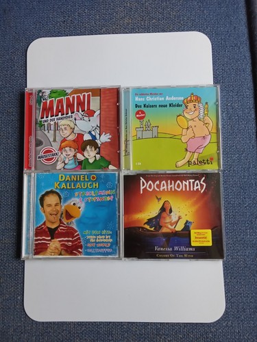Kinder cds - 4×,
