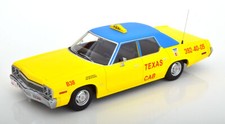 1:18 KK-Scale Dodge Monaco Texas Cab 1974 yellow/blue
