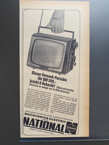 National fernseher portable - national,