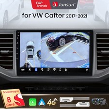 360°KAM+128GB Android 14 CarPlay AutoRadio IPS GPS Navi Für VW Crafter 2017-2024
