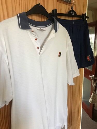 Nike vintage tennis polo - nike,